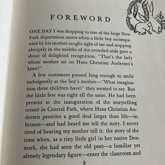 Seven Tales by H. C. Andersen Translated from the Danish by Eva Le Gallienne HC - Picture 4 of 16